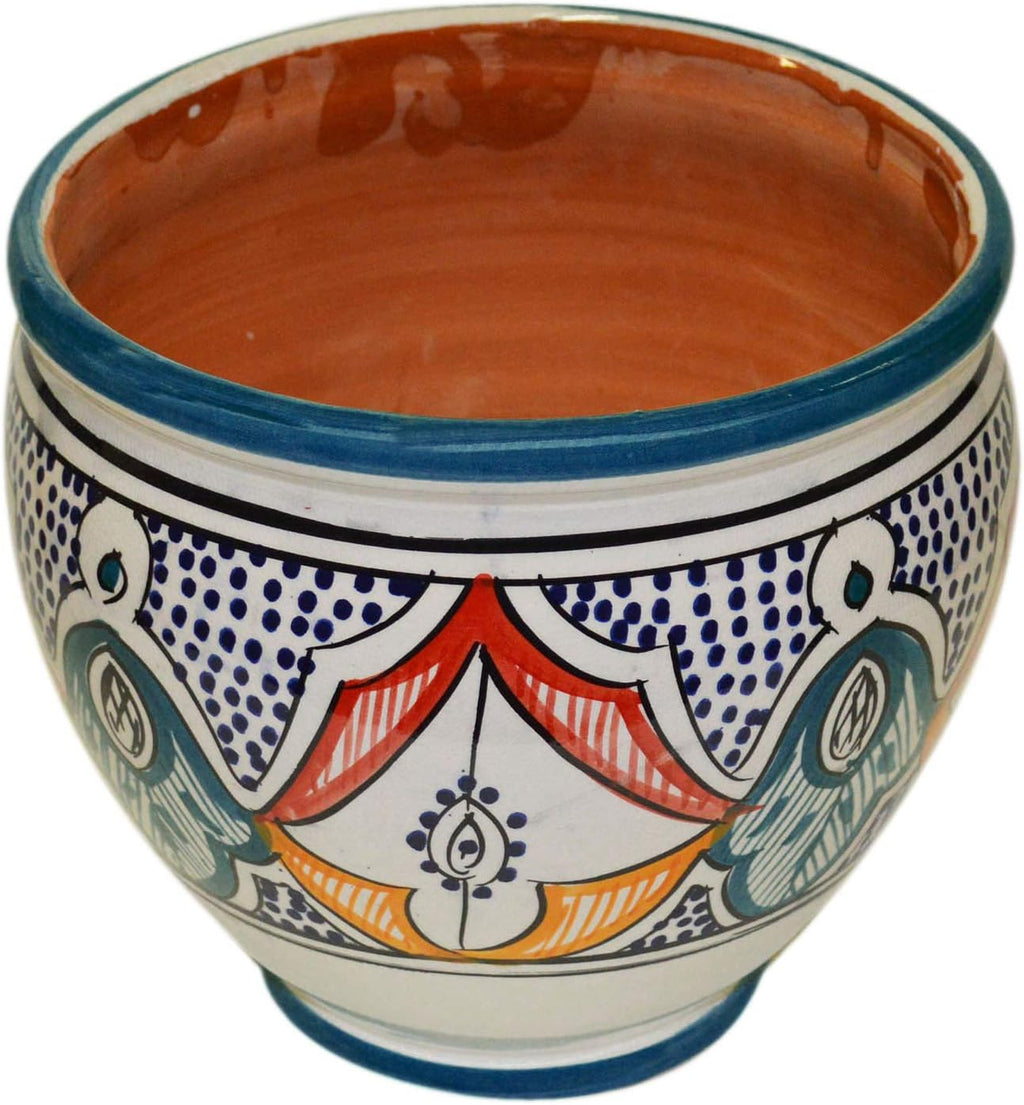 Flower Pot Moroccan Spanish Ceramic Planter