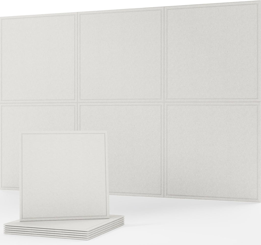 6 Pack Hollow Frame Acoustic Panels