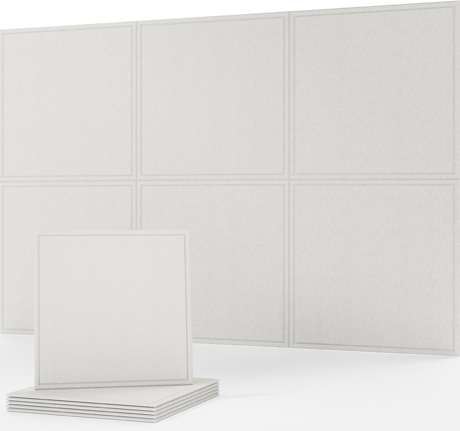 6 Pack Hollow Frame Acoustic Panels