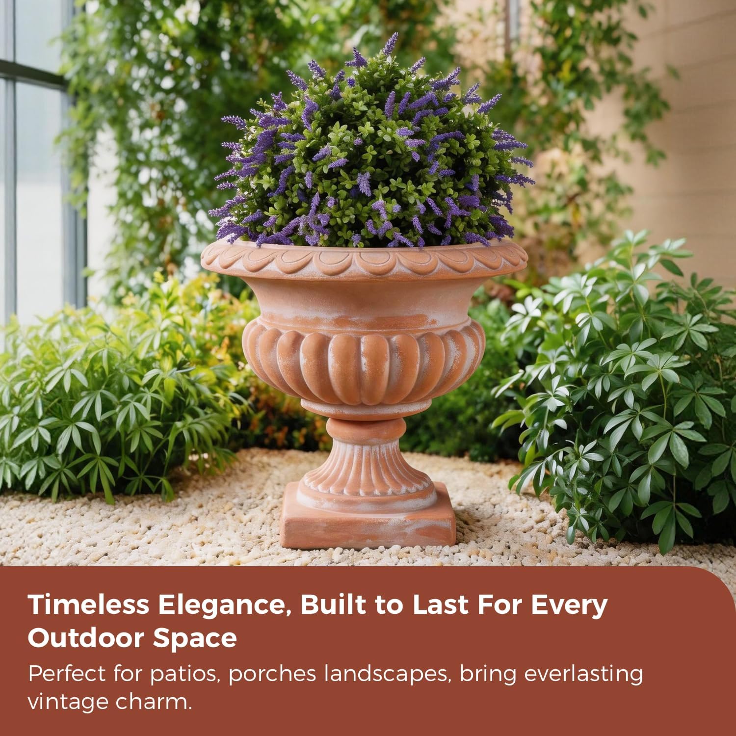 20" H Roman Urn Planter