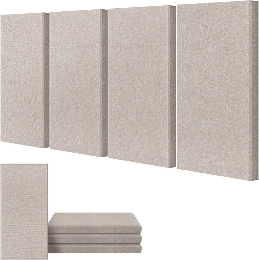 4 Pack Light Camel Acoustic Panels