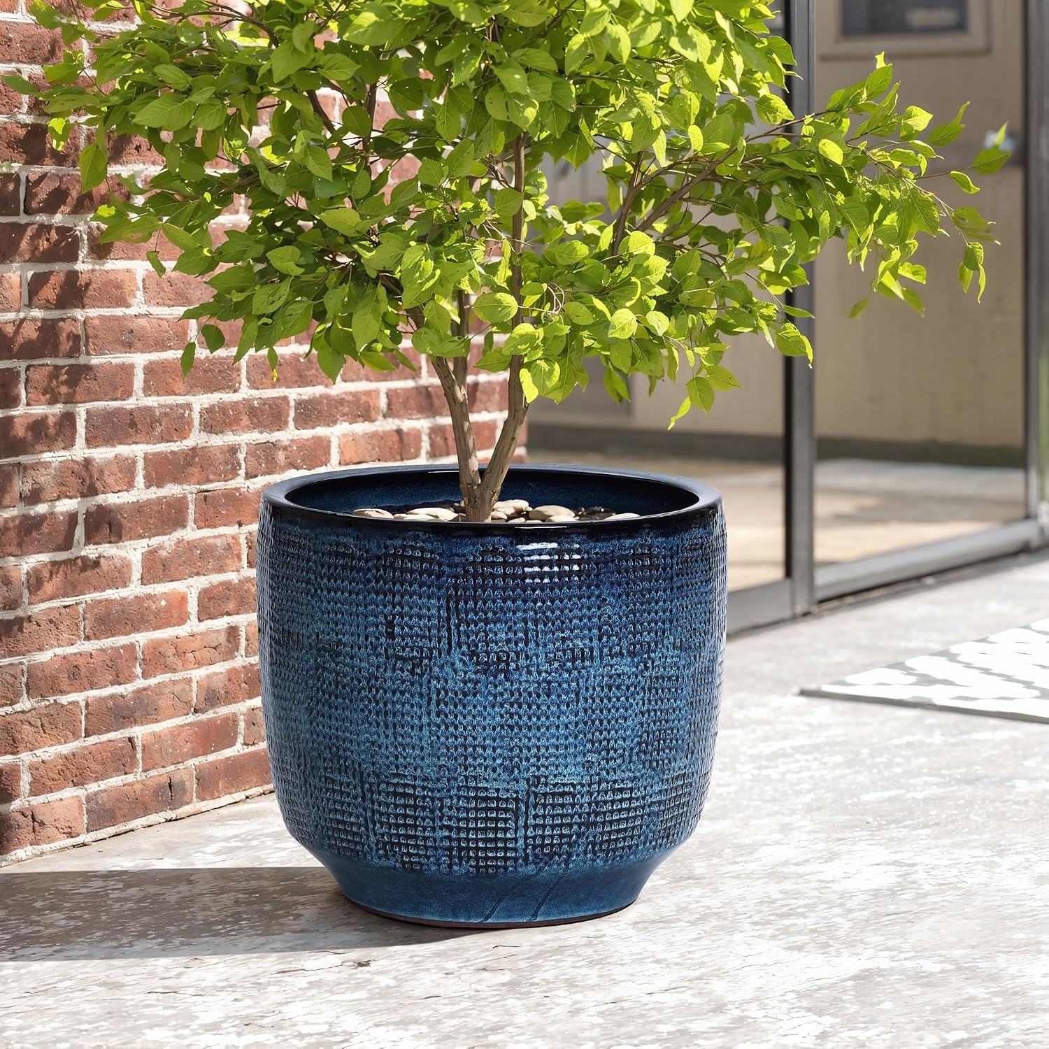 15.75" Dia Large Ceramic Pots