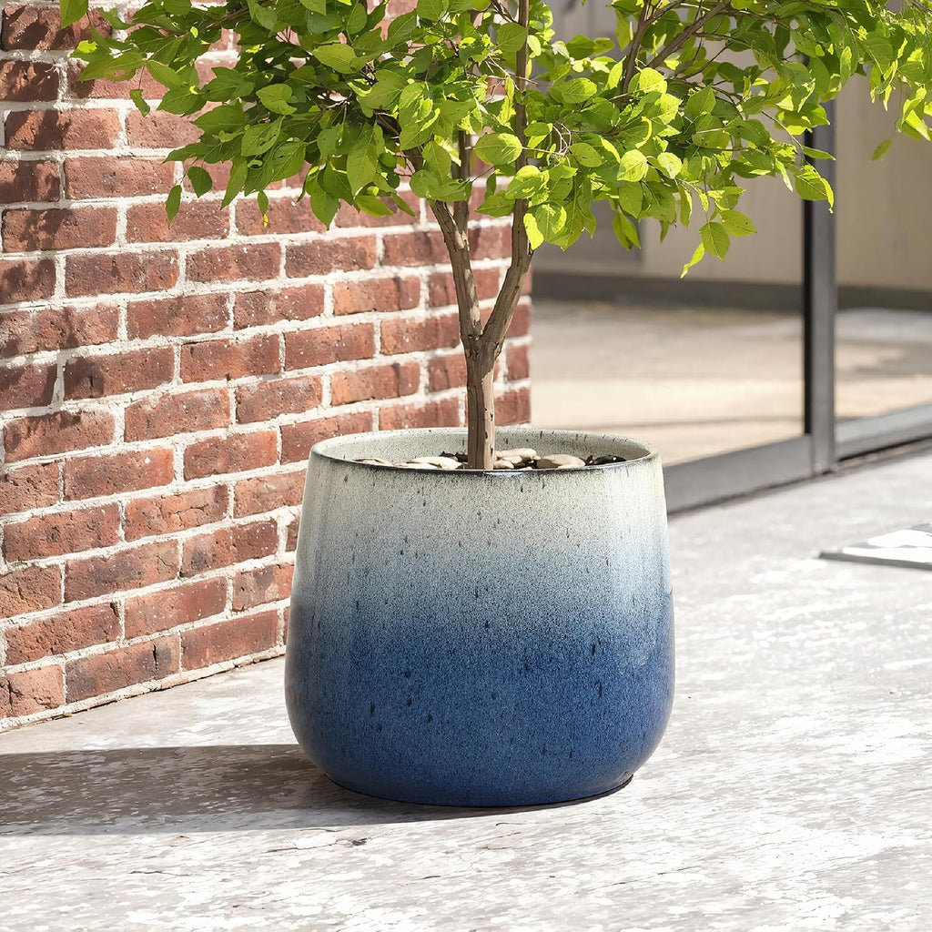 11.5-Inch Dia Ceramic Pots