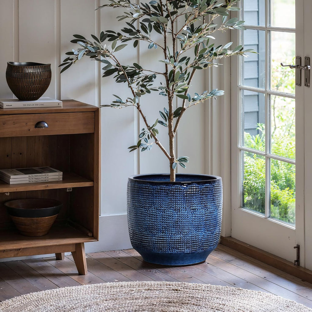 15.75" Dia Large Ceramic Pots
